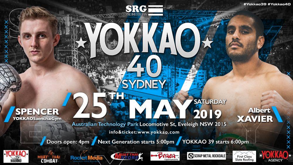 Spencer takes on Albert Xavier at YOKKAO 40-Yokkao Thailand Store