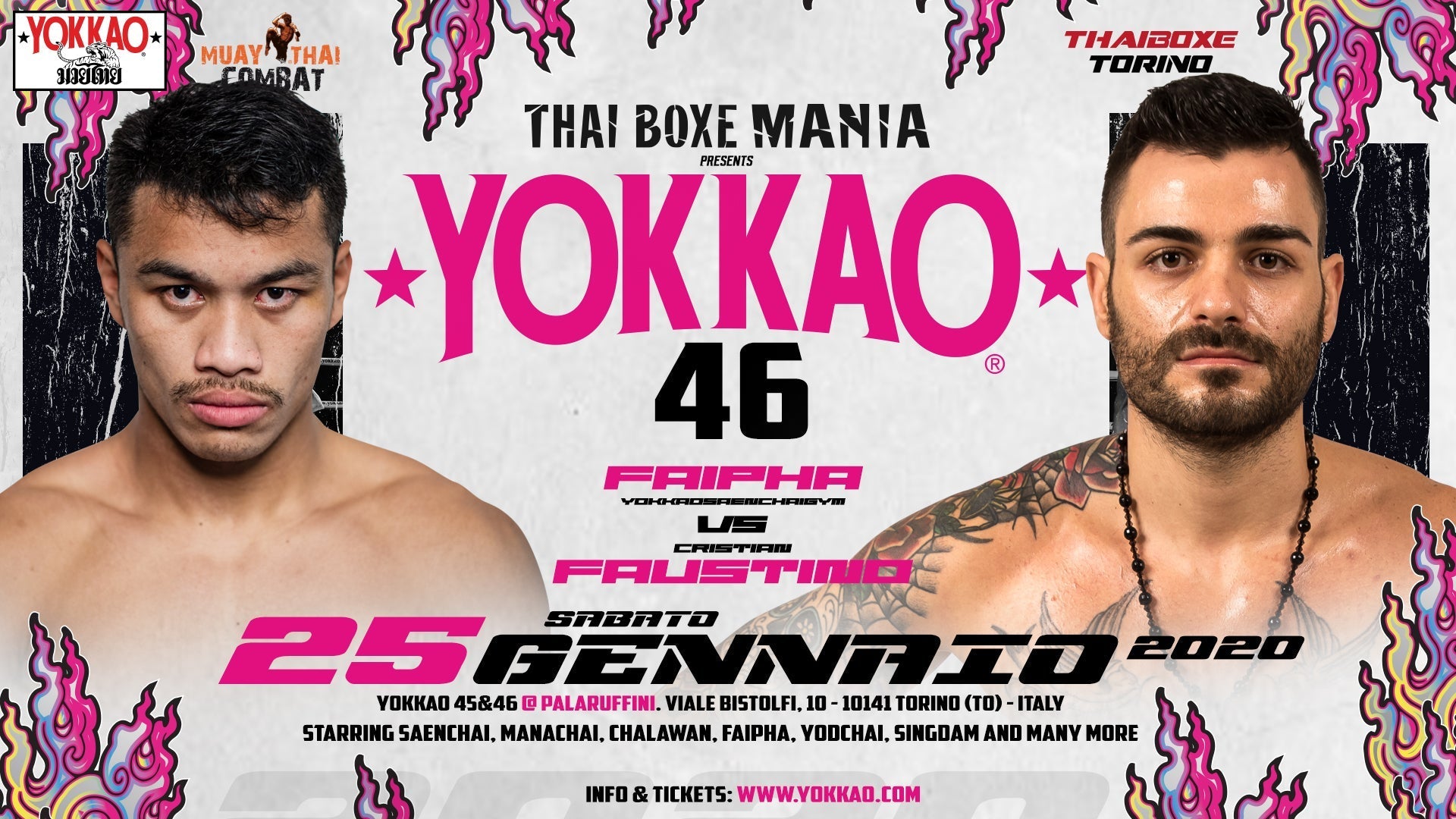 YOKKAO 46: FAIPHA VS CRISTIAN FAUSTINO-Yokkao Thailand Store