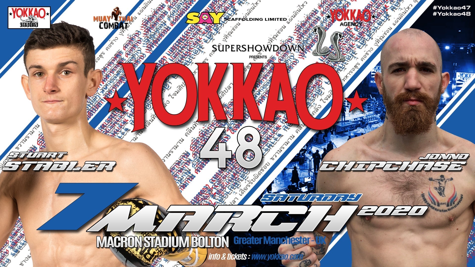 YOKKAO Agency Fighters Ready for YOKKAO 47-48-Yokkao Thailand Store
