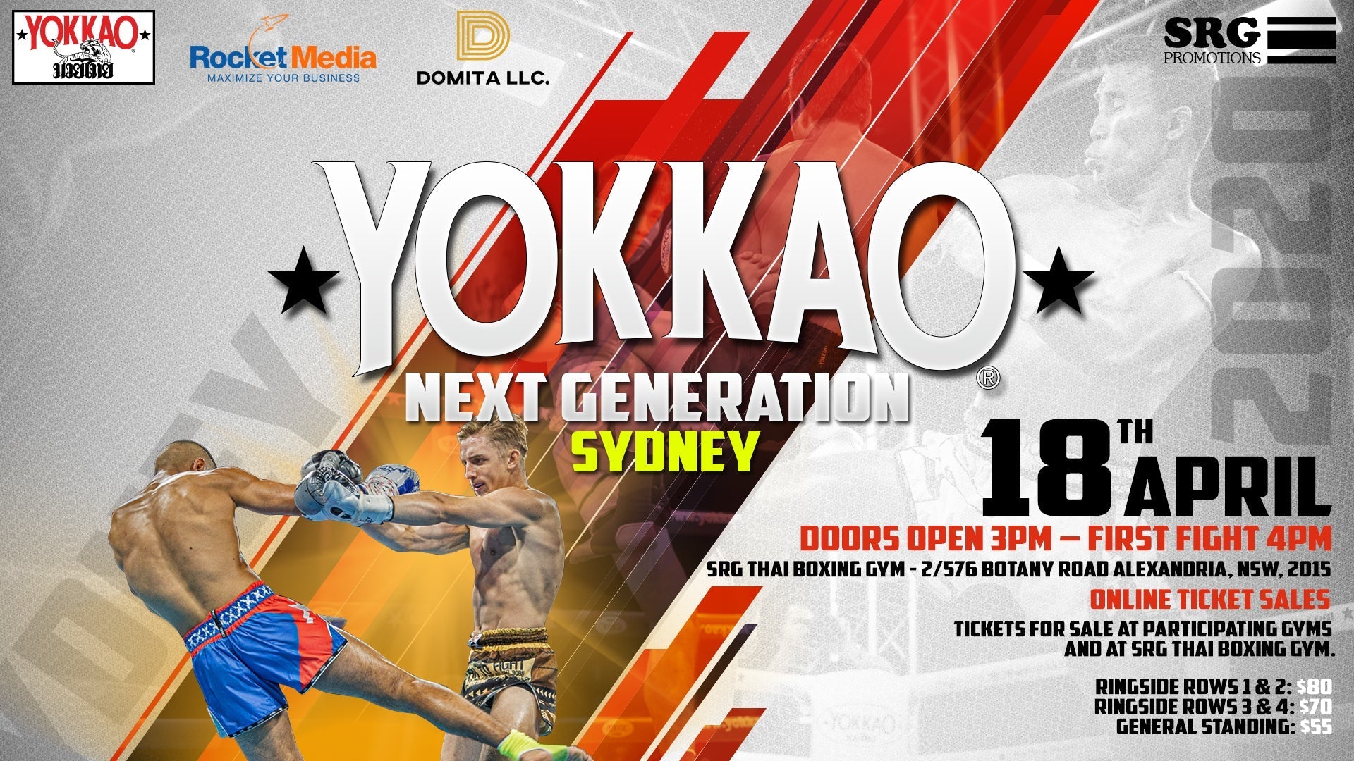 YOKKAO Next Generation Returns to Sydney on 18 April-Yokkao Thailand Store