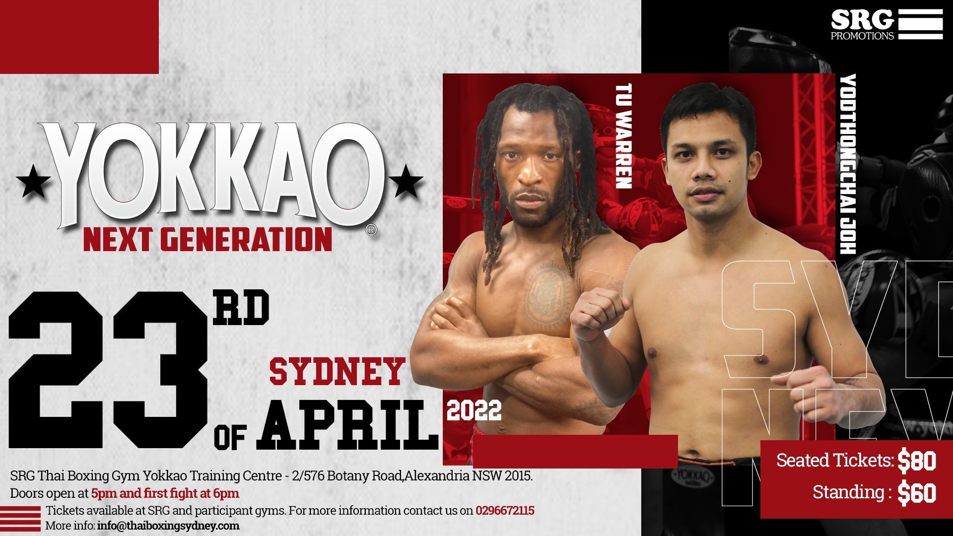 YOKKAO Next Generation Returns to Sydney on 23rd April-Yokkao Thailand Store