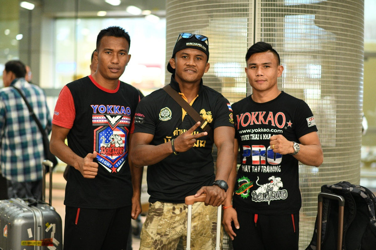 Buakaw and Manachai Arrive in Hong Kong!-Yokkao Thailand Store