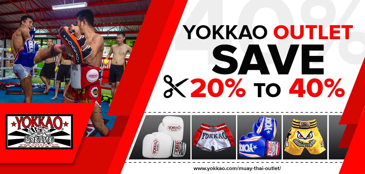 YOKKAO Launches Online Muay Thai Outlet!-Yokkao Thailand Store