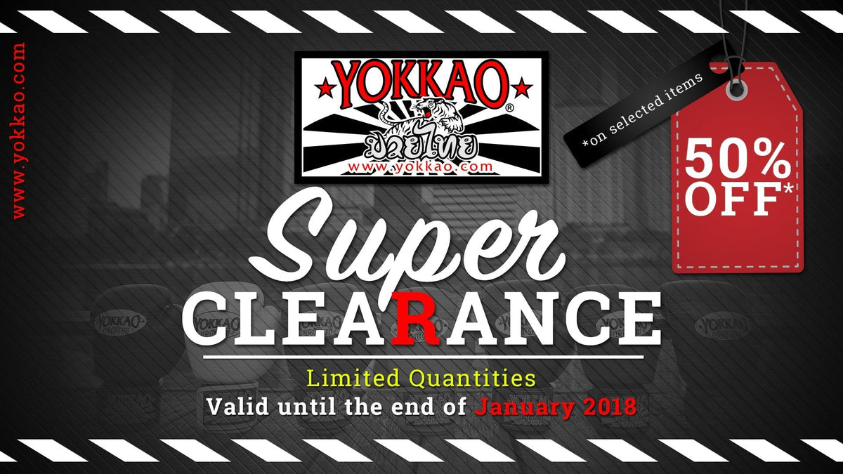 YOKKAO Launches Super Clearance Sale up to 50% Discount!-Yokkao Thailand Store