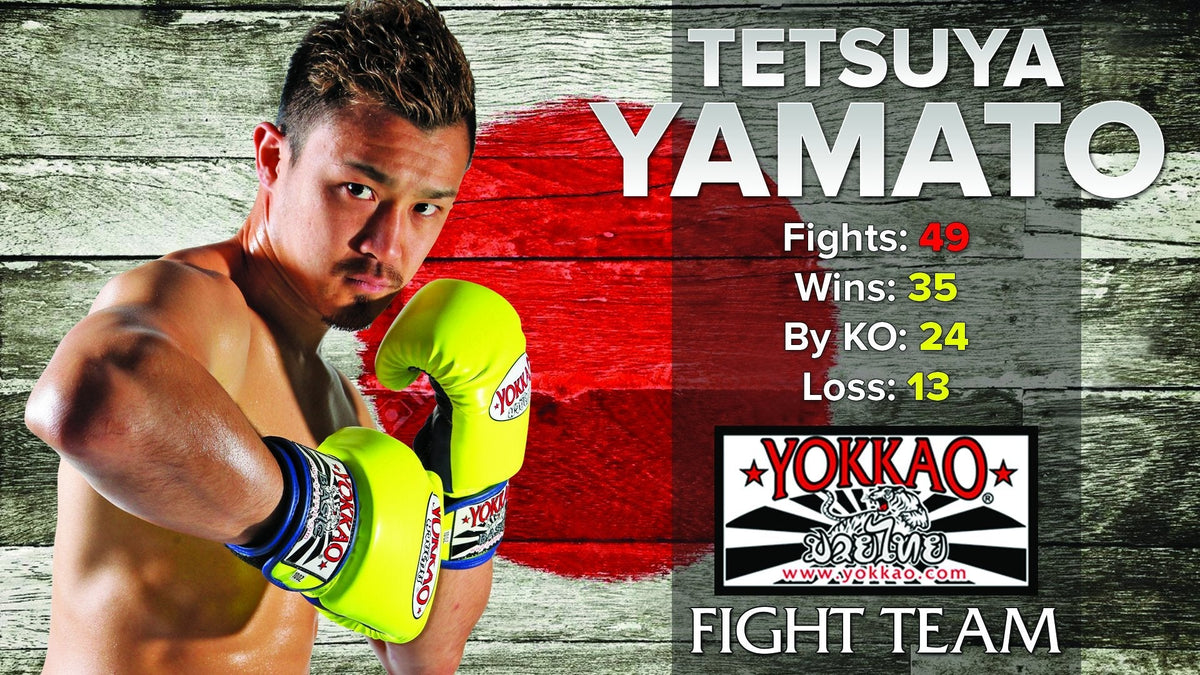 Tetsuya Yamato signs sponsorship deal to join the YOKKAO Fight Team!-Yokkao Thailand Store