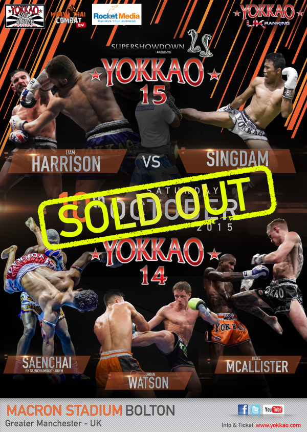 YOKKAO 14 - YOKKAO 15: Tickets are Basically all Sold Out!-Yokkao Thailand Store