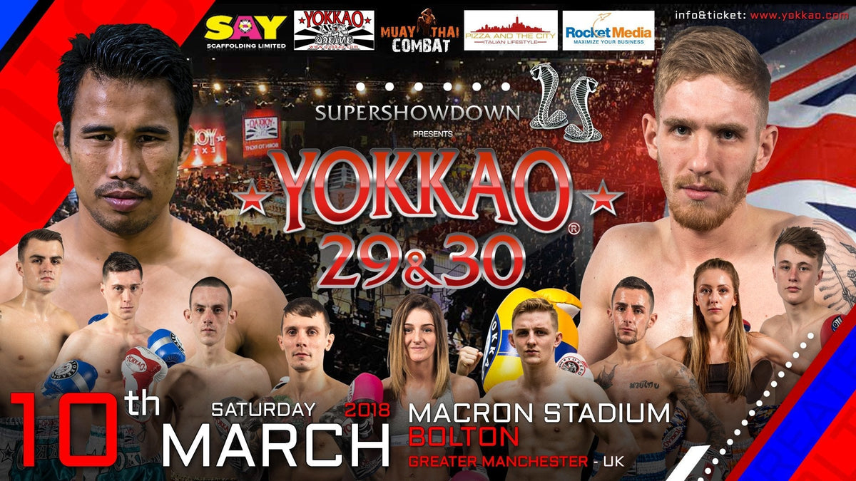 YOKKAO 29 - 30: Full Fight Card Released!-Yokkao Thailand Store