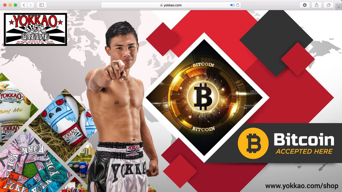 YOKKAO Now Accepts Bitcoin Payment!-Yokkao Thailand Store