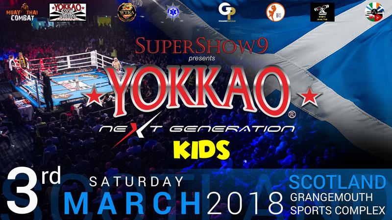 YOKKAO Next Generation Kids Confirmed for Scotland 3rd March!-Yokkao Thailand Store