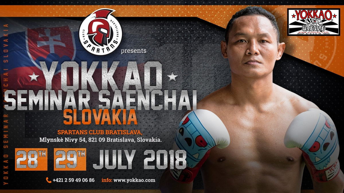 Bratislava hosts 1st YOKKAO Seminar with Saenchai in Slovakia!-Yokkao Thailand Store