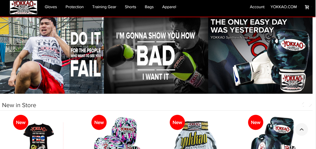YOKKAO Spikes Global Sales with Launch of New Online Shop!-Yokkao Thailand Store