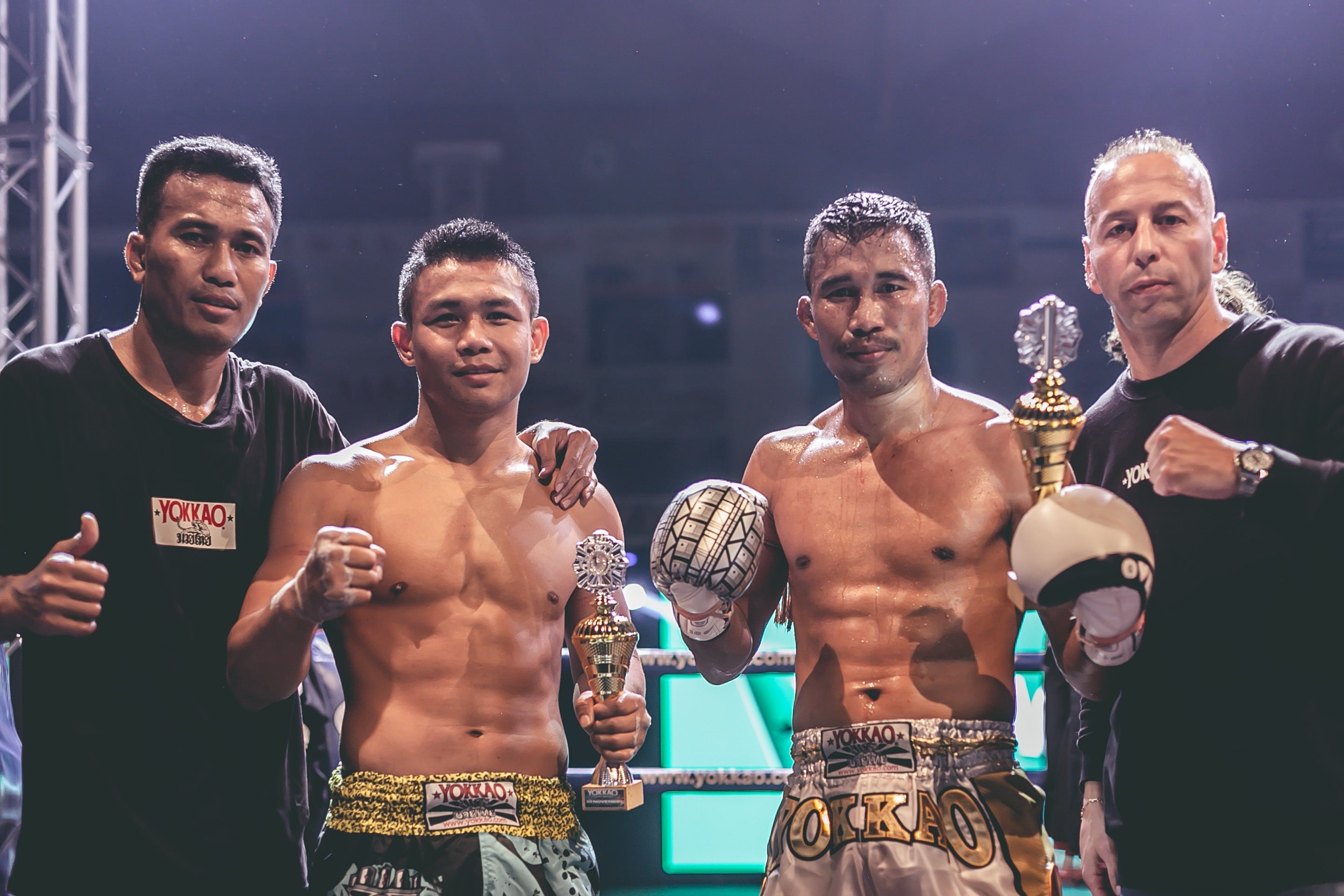 SINGDAM & MANACHAI DOUBLE VICTORY AT YOKKAO FIGHT NIGHT-Yokkao Thailand Store