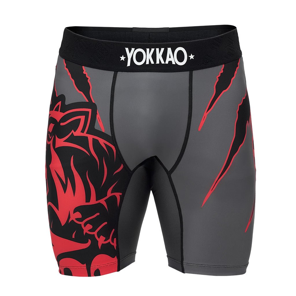 Original Compression MMA Shorts-shorts-mma-yokkao-dollar-S-Grey-YOKKAO