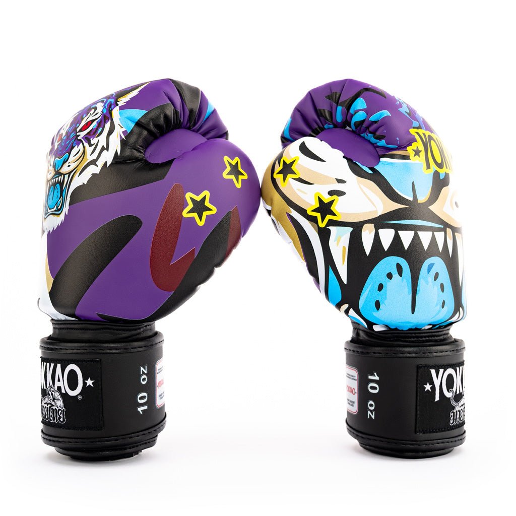 YOKKAO Angry Tiger Boxing Gloves | Premium Muay Thai Gear | YOKKAO TH