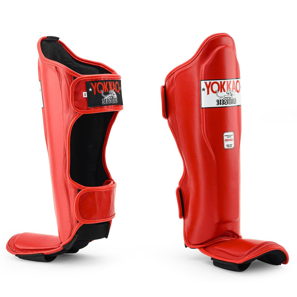Matrix Red Shin Guards | YOKKAO TH